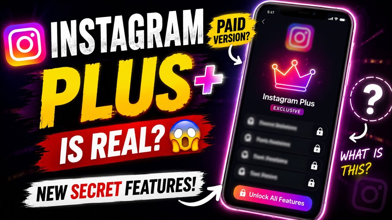 Instagram Plus Explained 🔥 Anonymous Story View, Rewatch Count & More