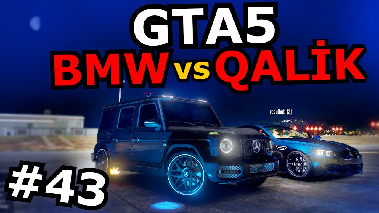 BMW VS MERCEDES RƏSULLA YARIŞDIQ [GTA 5] #43 Azərbaycanca