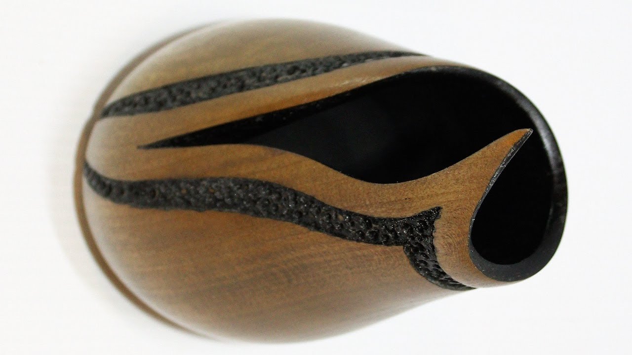 Woodturning - A Tulip/Poplar Vessel