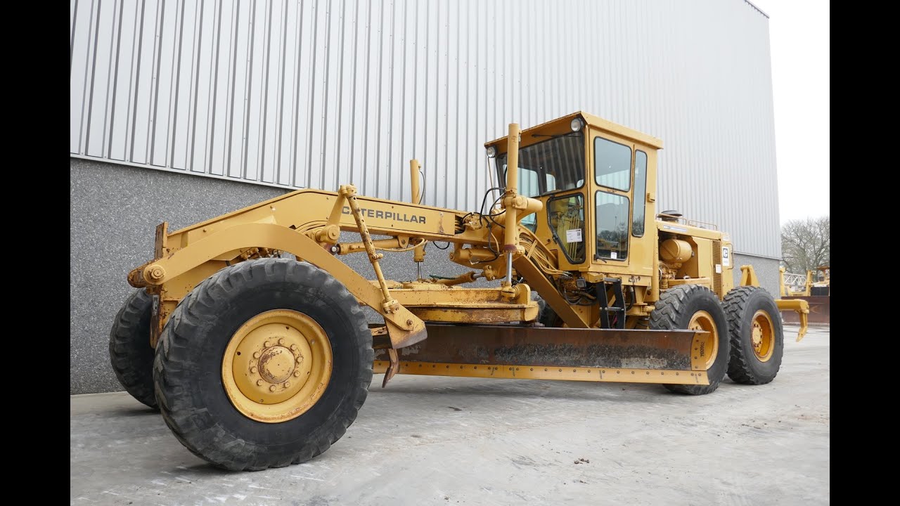 Demonstration video Caterpillar 140G motor grader