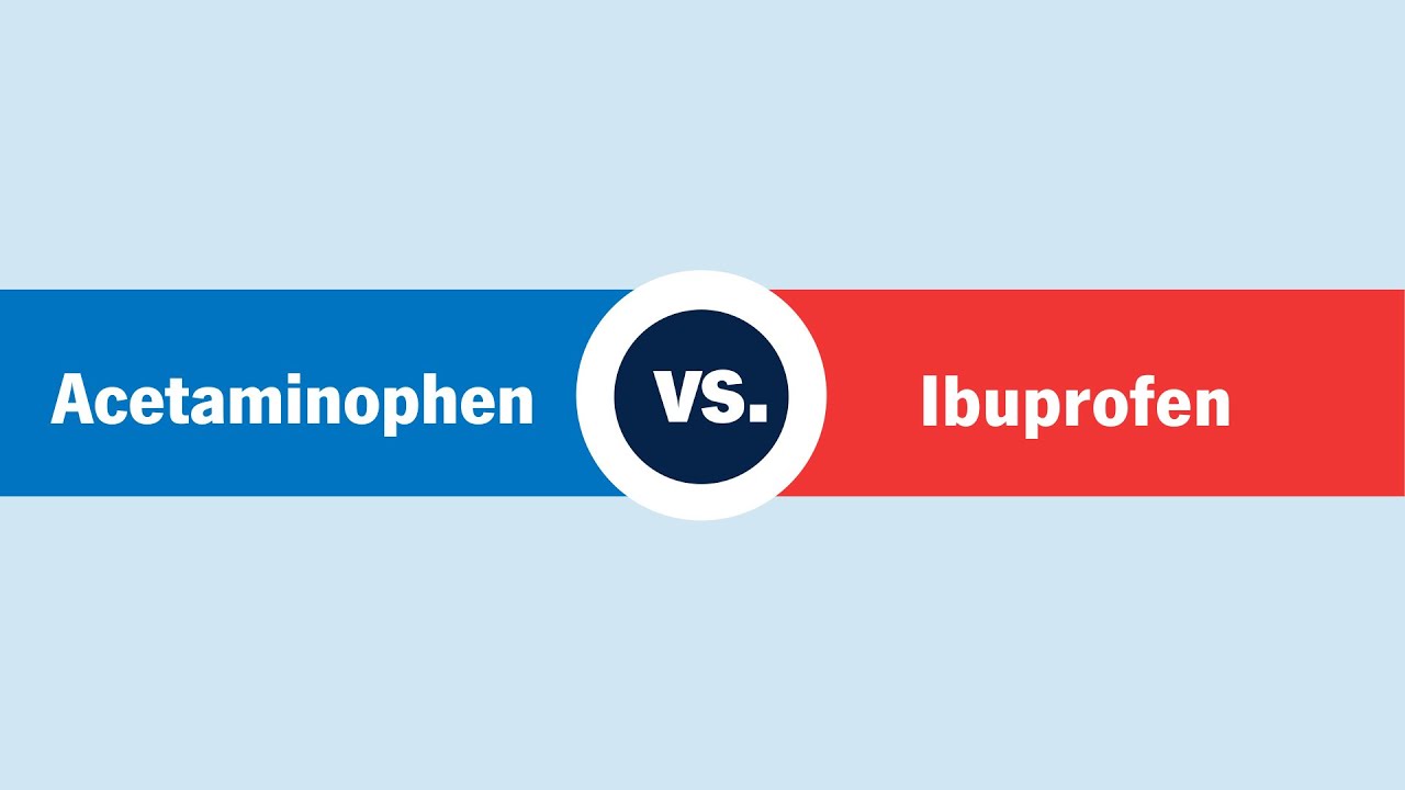 Acetaminophen vs. Ibuprofen: What&rsquo;s the Difference?