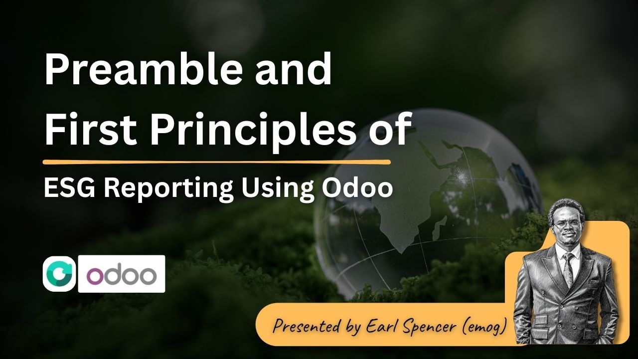 [401] Fundamentals and First Principles of ESG