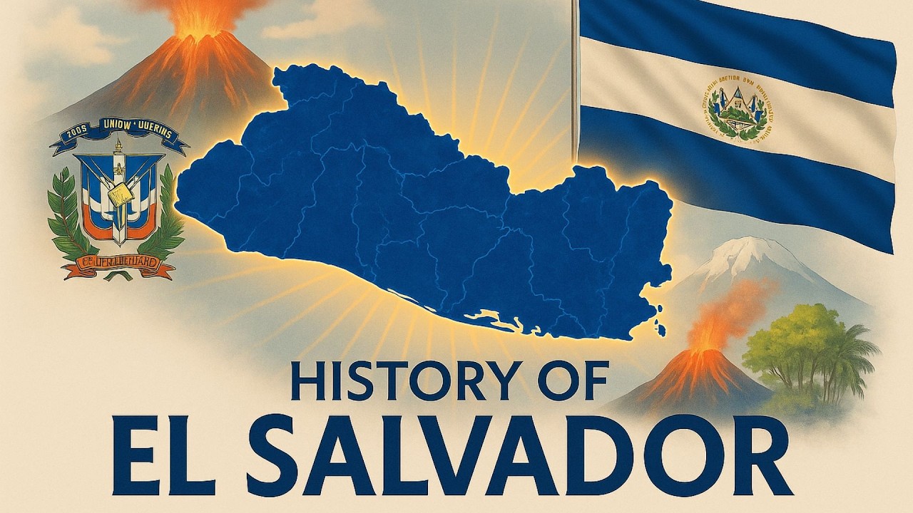 The Complete History of EL SALVADOR The Land of Volcanoes Survival Against All Odds