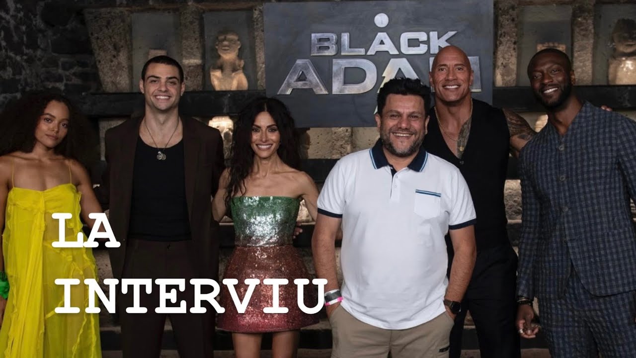 La Interviu - #BlackAdam Aldis Hodge, Quintessa Swindell, Sarah Shahi y Noah Centineo