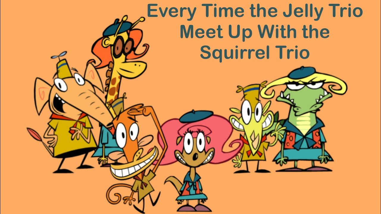 Every Time the Jelly Trio Meet Up With the Squirrel Trio