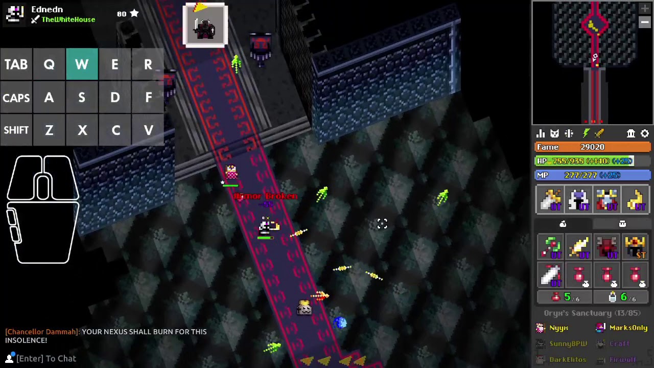 RotMG top damage o3 on warrior (+ pog dammah ig)
