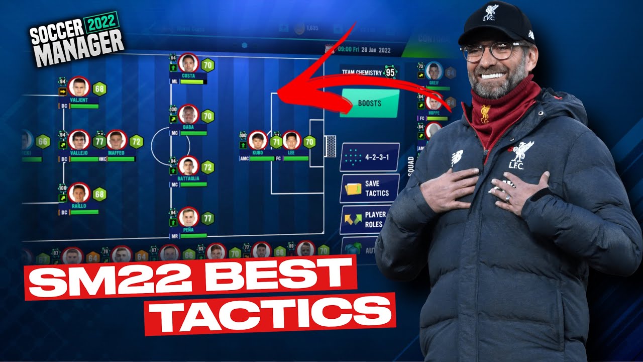 Soccer Manager 2022 Best Tactics | SM22 Tactics