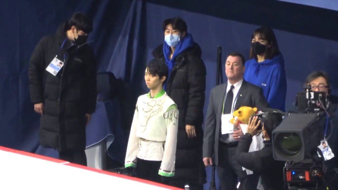 Yuzuru Hanyu 2020 4CC FS  kiss &cry