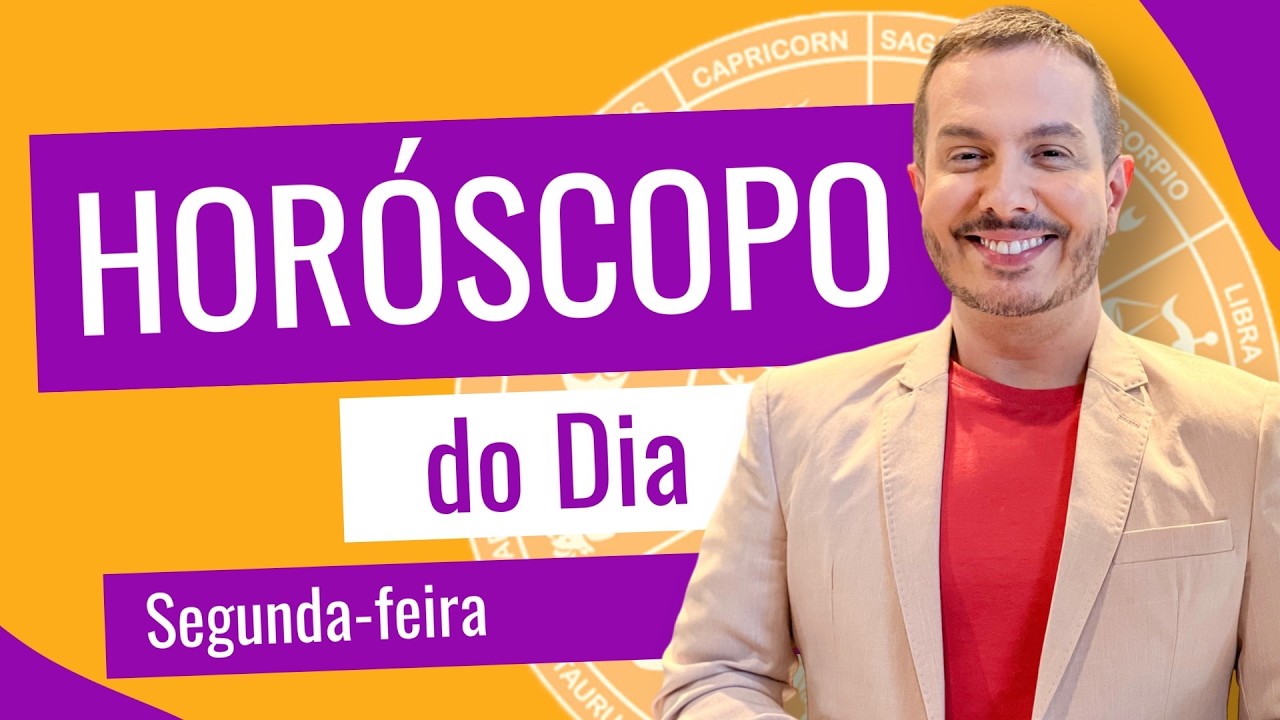 09/03/2026 - HORÓSCOPO DO DIA - (SEGUNDA) | André Mantovanni