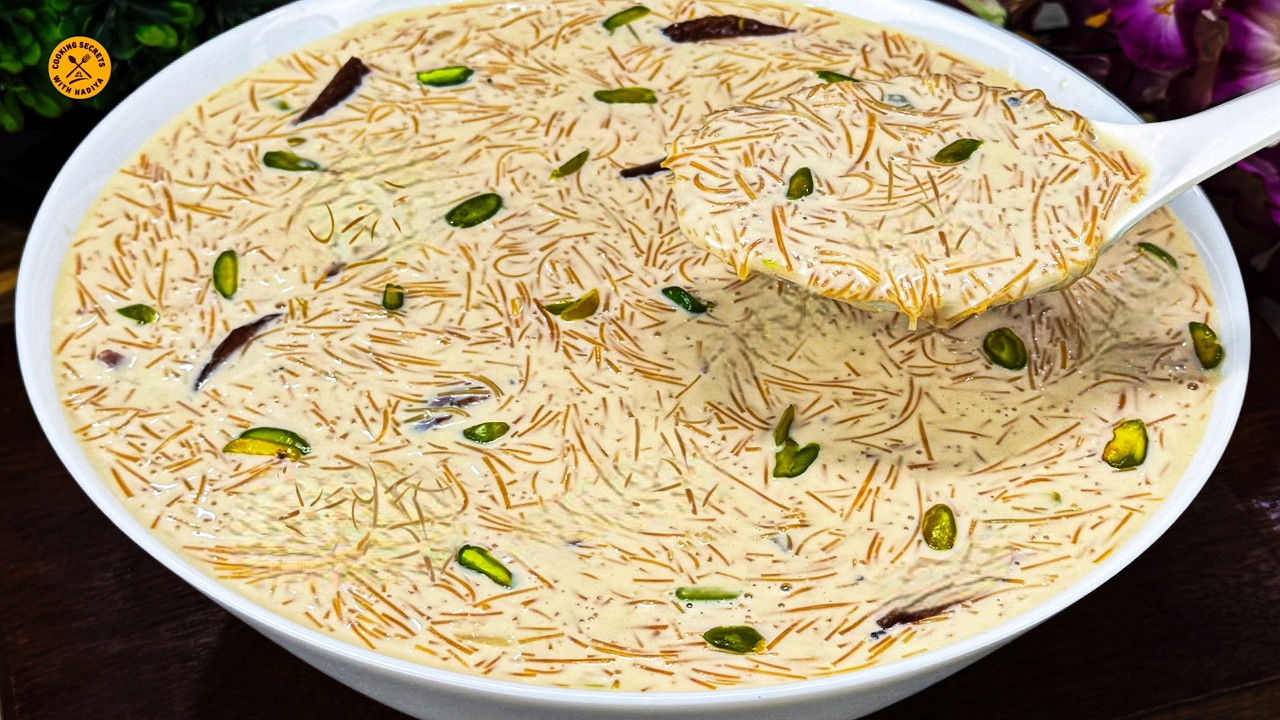 Eid Special Caramel Sheer Khurma Recipe | Eid Recipe | How to Make Sheer Khurma | Sheer Khurma