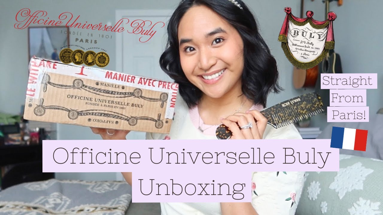 🇫🇷 BEST Personalized Souvenirs From France - Officine Universelle Buly Unboxing | Simply Rose Lynne