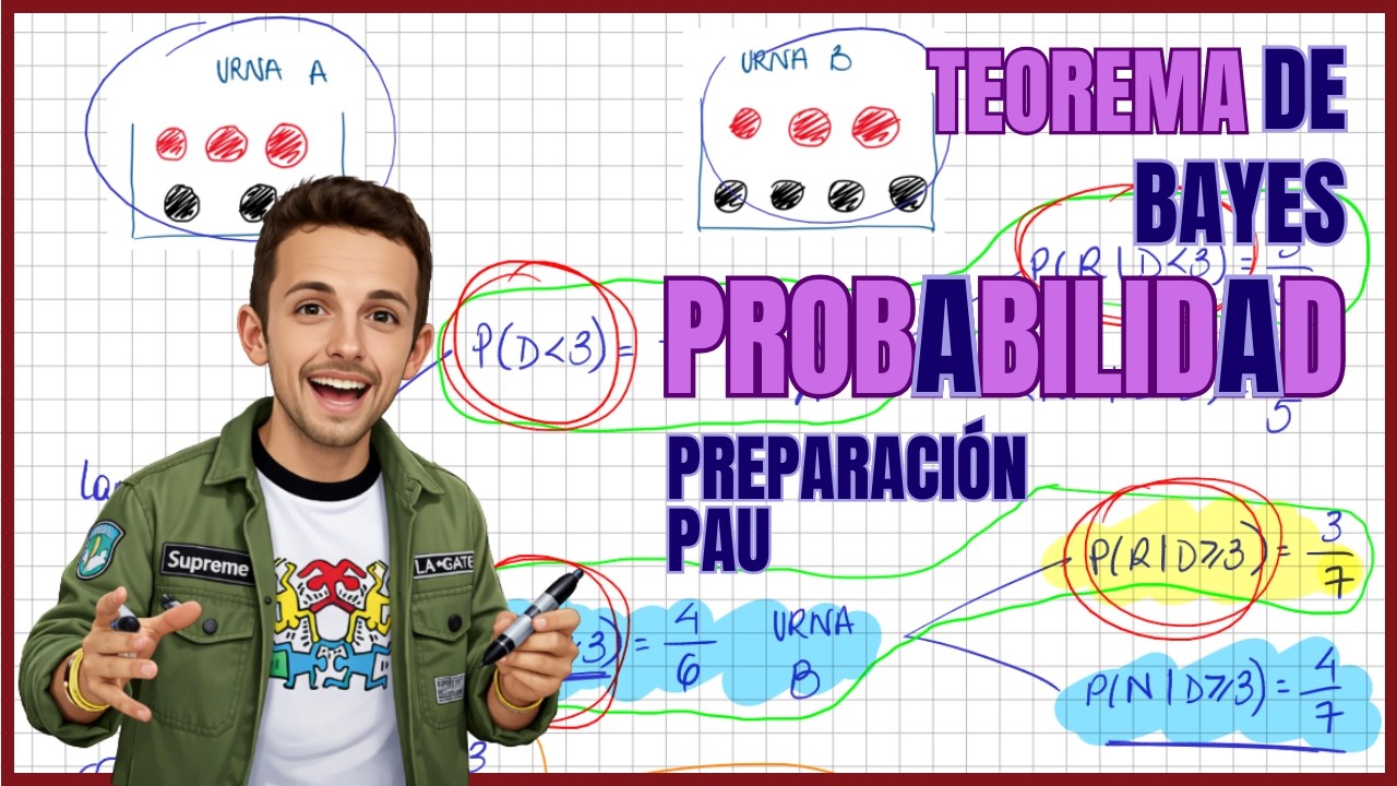 🎲 ¡Ejercicio de PAU que ya no fallo! 🎱 Algo más que tirar dados o sacar bolas de una urna.
