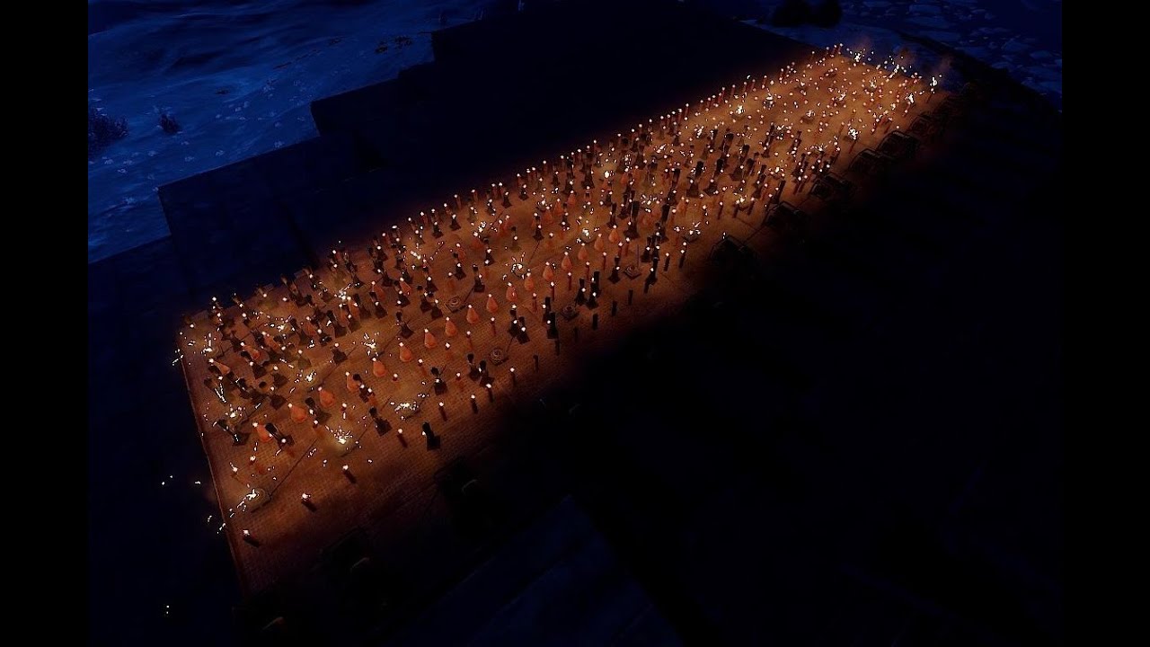 Rust Fireworks Mega Display, Happy New Year!