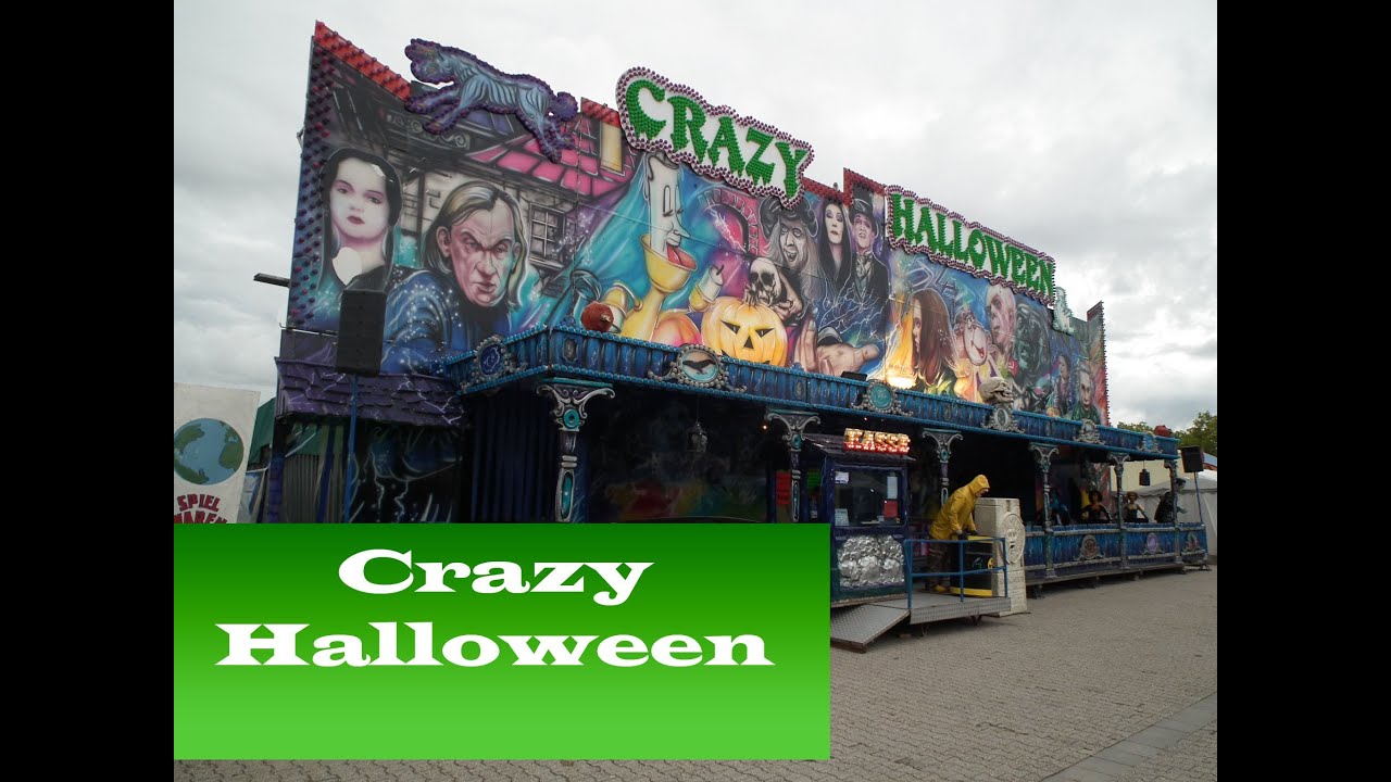 Crazy Halloween Tedesco Onride, Darmstadt Germany