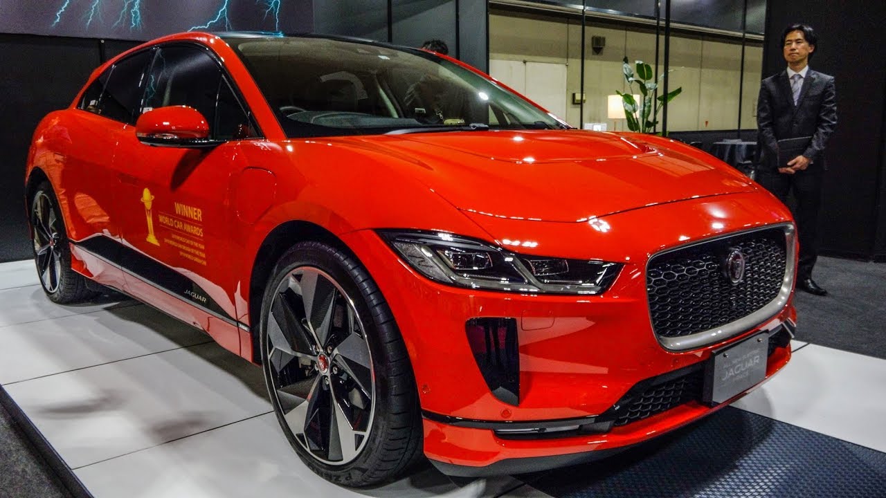 (4K)Jaguar I-PACE EV ジャガー IPace - NAGOYA MOTOR SHOW 2019