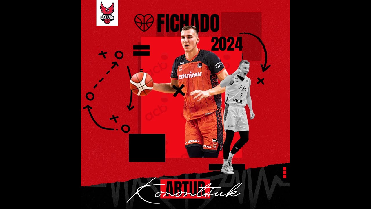 Artur Konontsuk completa la plantilla del Coviran Granada