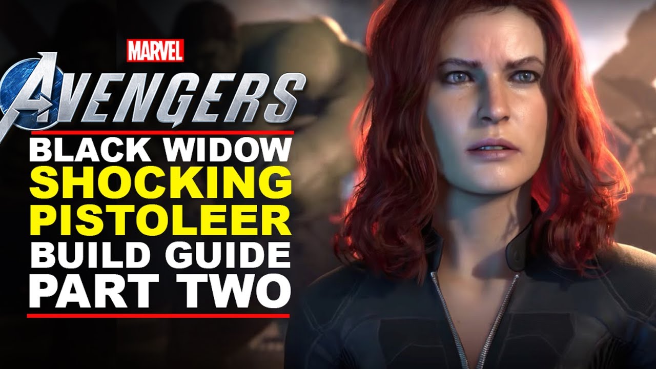 Marvel Avengers - Black Widow Build Tips & Guide | SHOCKING PISTOLEER