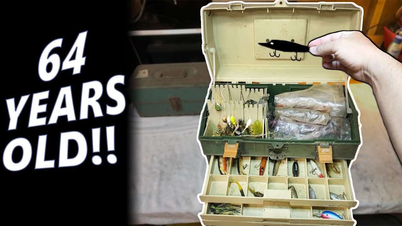 64 Year Old Tackle Box From a Garage Sale! | What's Inside?