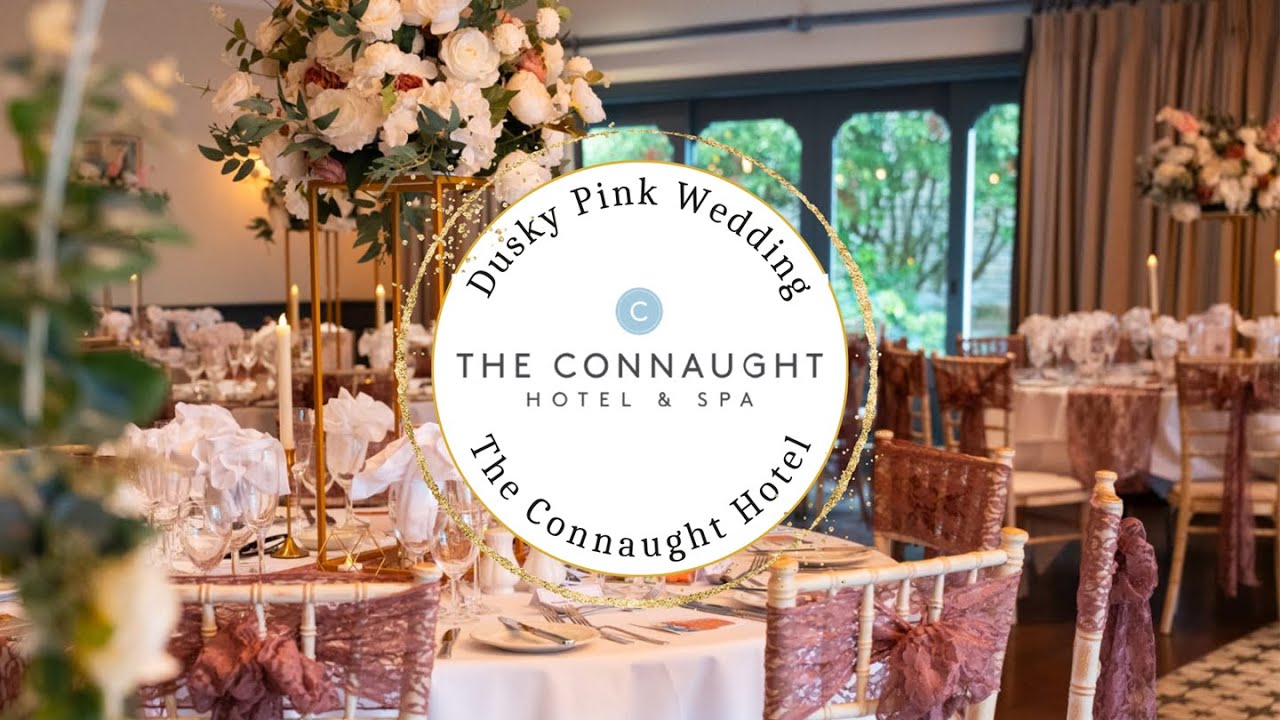 Elegant Dusky Pink Wedding at The Connaught Hotel & Spa, Bournemouth