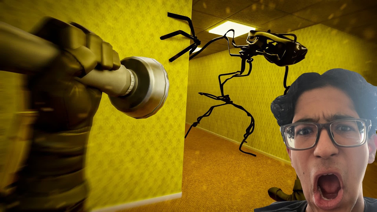 Trying To Beat Escape The Backrooms With My Friend 