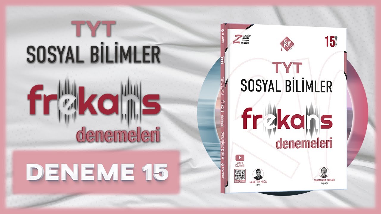TYT Sosyal Bilimler Frekans Denemeleri Deneme 15 Soru Çözümleri