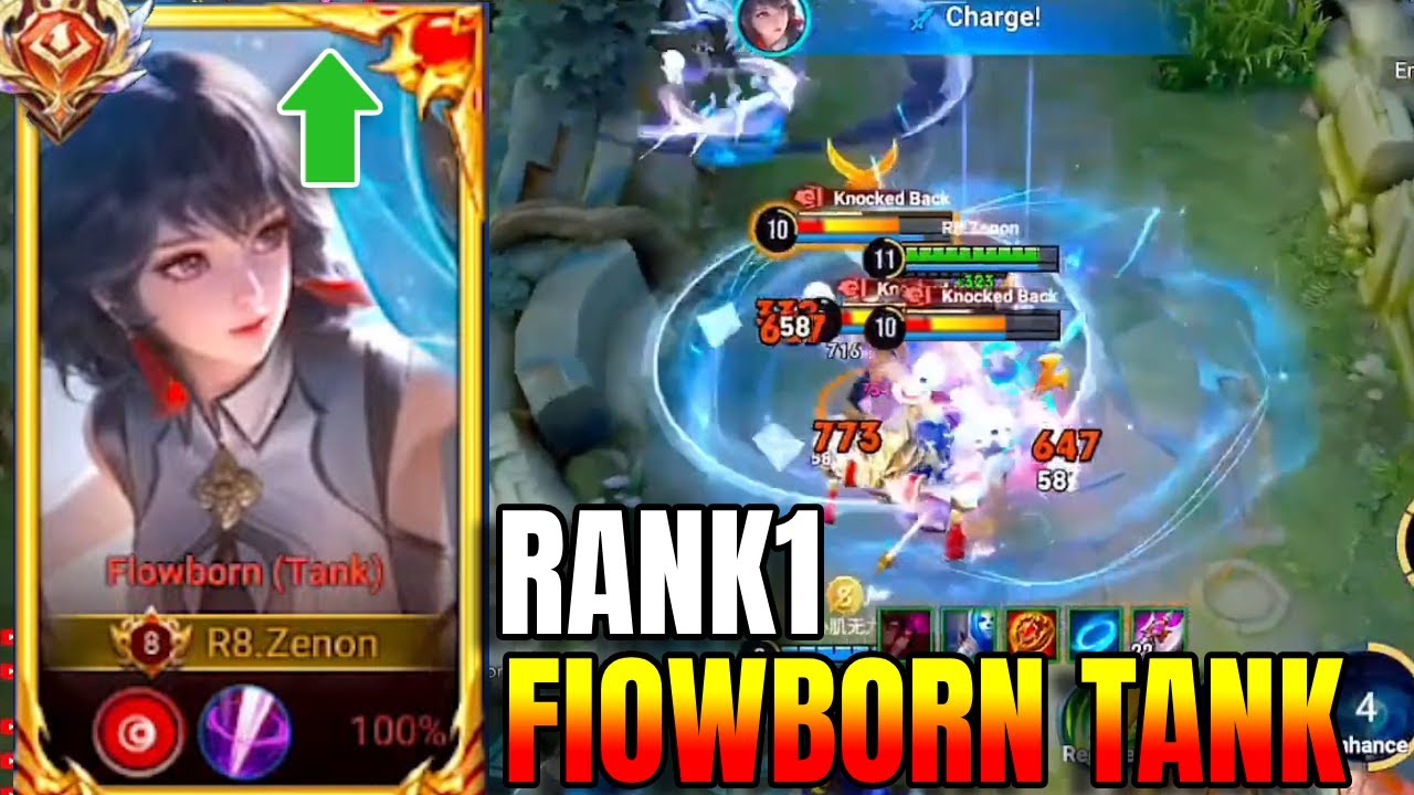 FLOWBORN TANK IS UNSTOPPABLE | Solo Carry in 700 Stars Rank