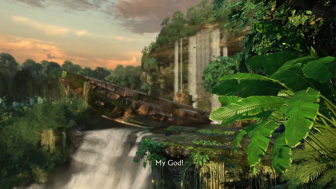 big ass u boat [Uncharted 1]