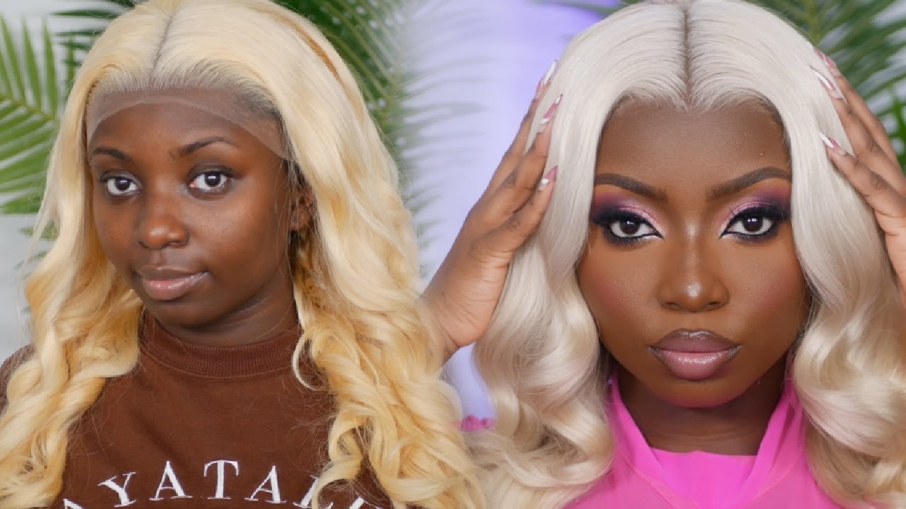 🔥EXTREME Hair Transformation🔥 | 613 Blonde Hair On Dark Skin | Melted Install | Yolissa Hair