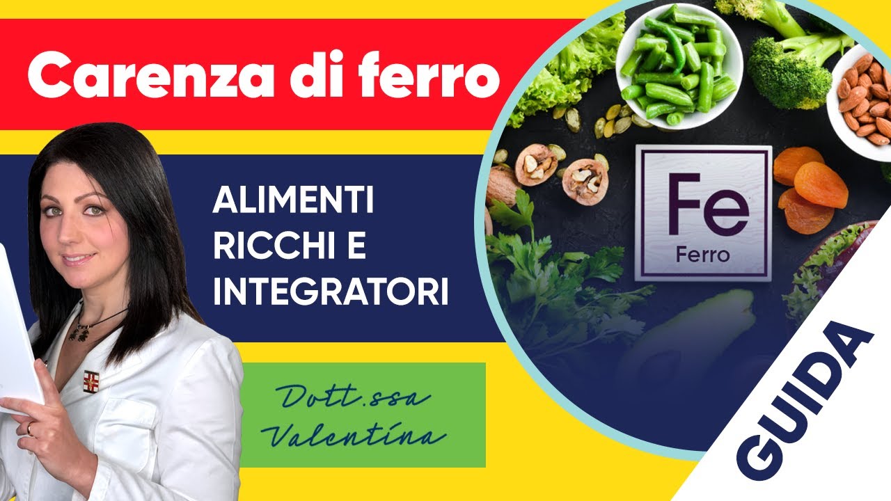 Carenza di ferro: quali sono gli alimenti ricchi di ferro e i migliori integratori