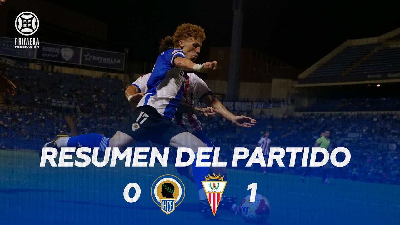 📺 𝗥𝗘𝗦𝗨𝗠𝗘𝗡 | Hércules CF 0-1 Algeciras CF | #MachoHércules 💙🤍