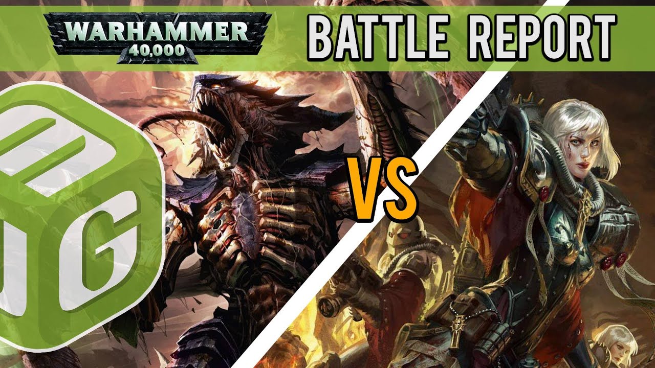 Tyranids vs Sisters of Battle Warhammer 40k Battle Report - Vault Reupload 1