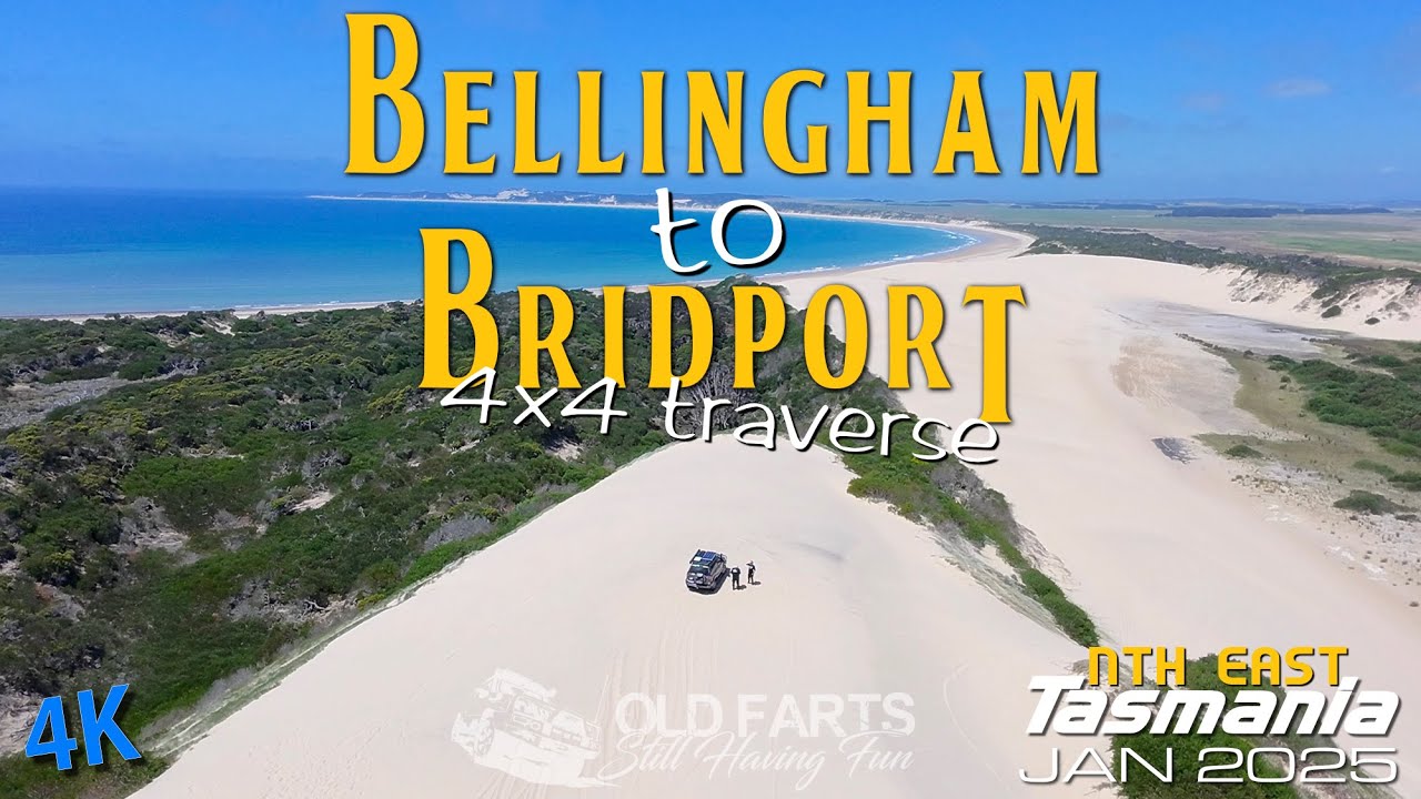 Bellingham to Bridport 4wd Beach and Dune Track Tasmania (Jan 2025)