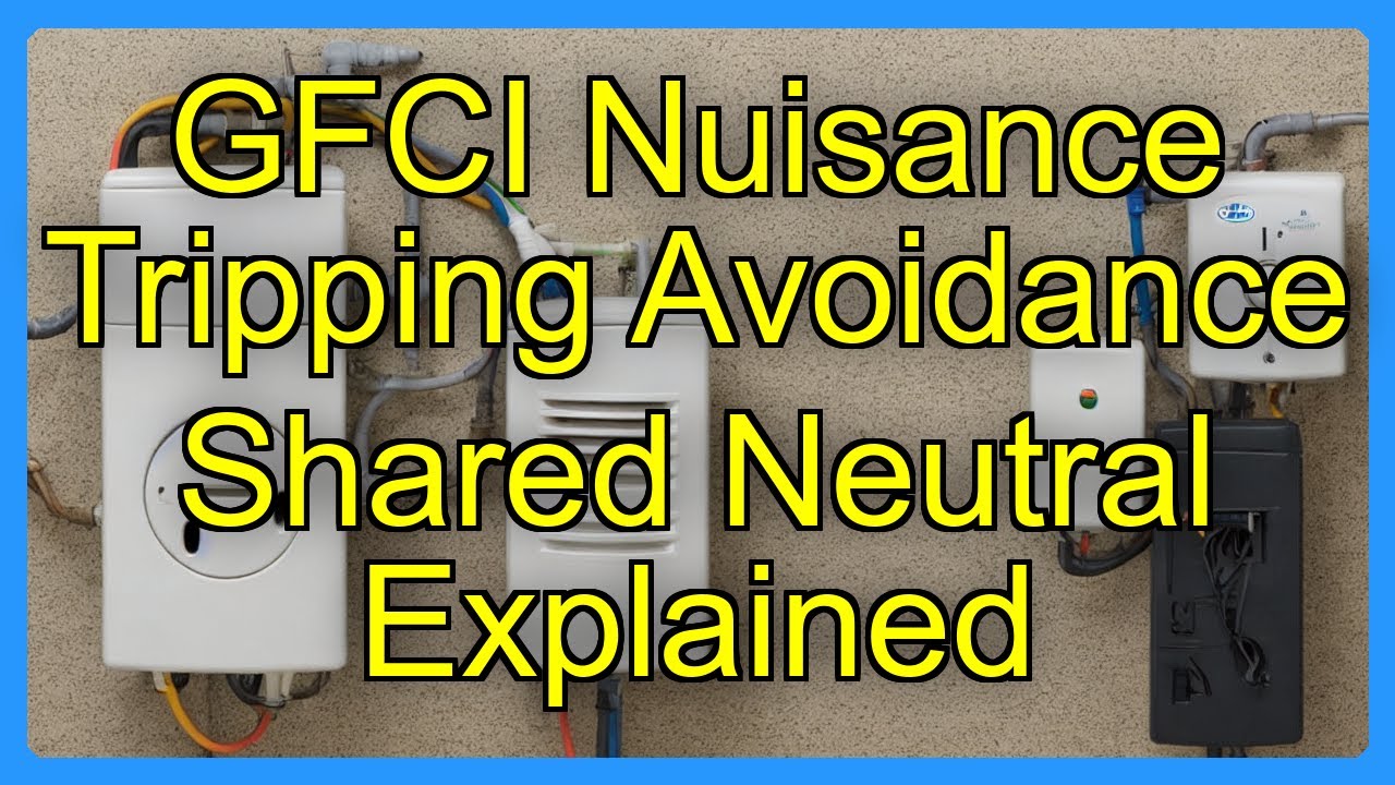 GFCI Nuisance Tripping Avoidance Shared Neutral Explained