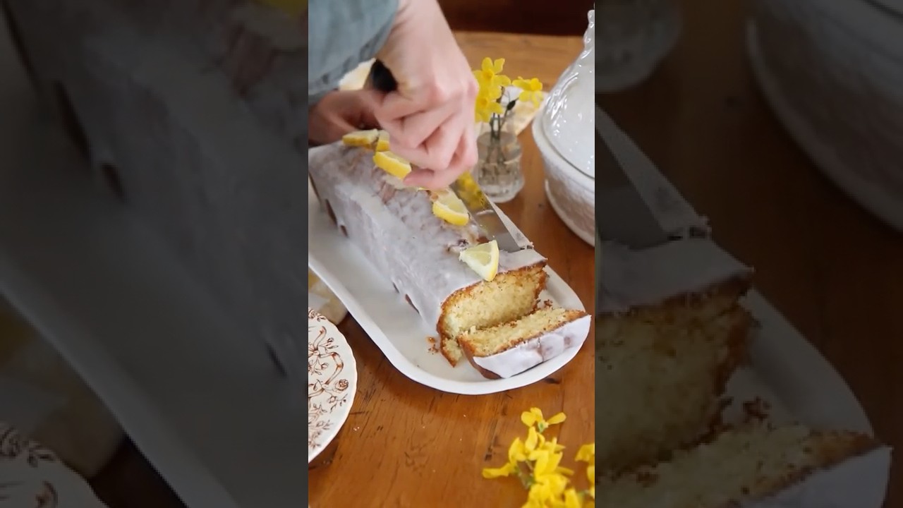 🍋 Recette du Cake au citron 🍋 #recette #cakerecipe #cosyrecipe