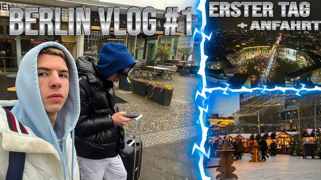 ERSTER TAG IN BERLIN🔥 | Vitavate testen👀 | Berlin Vlog #1