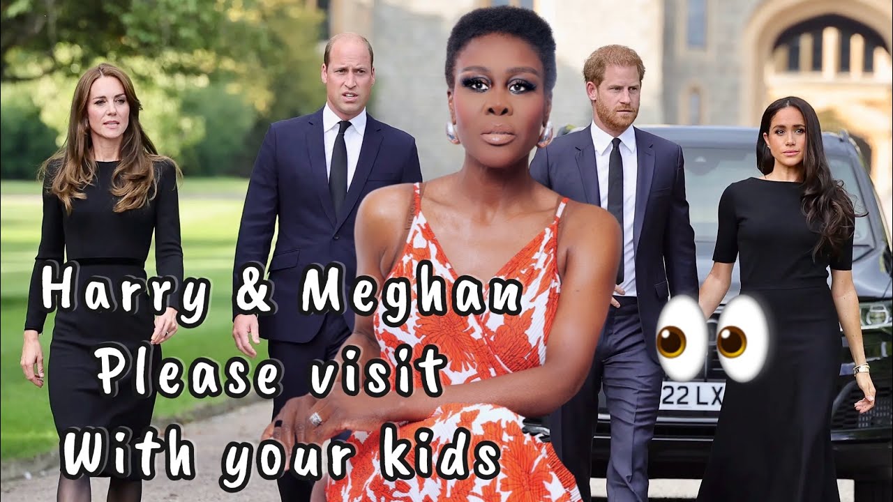 WILLIAM & KATE WANT HARRY & MEGHAN TO VISIT THE UK WITH THEIR CHILDREN! ...SINCE WHEN? 👀