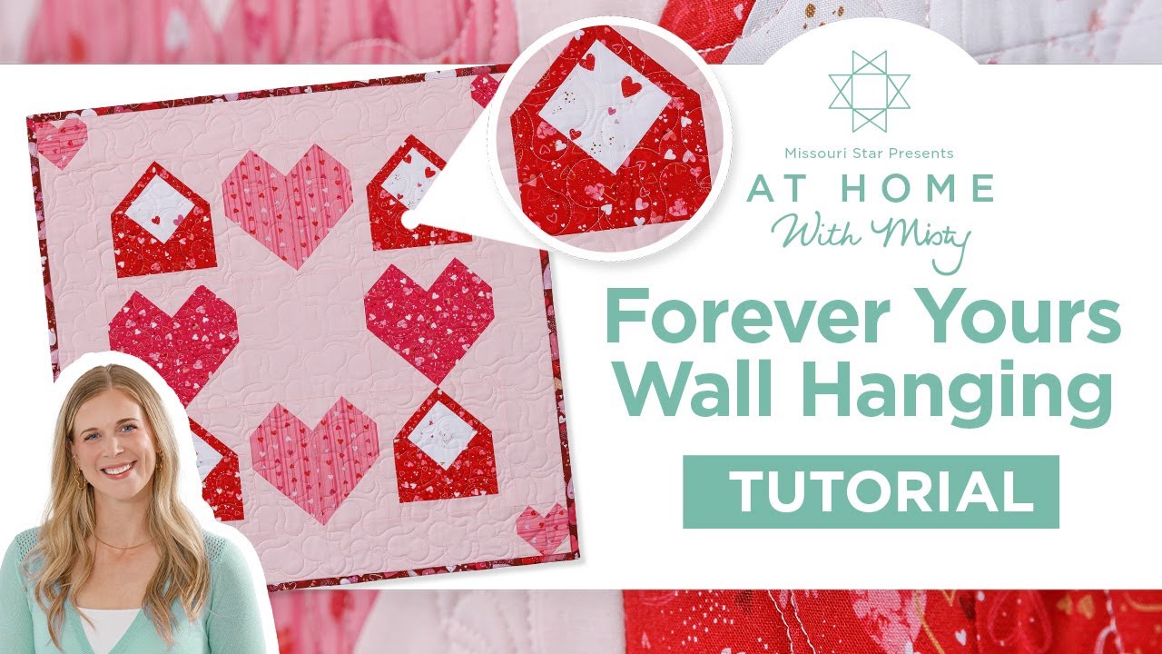 DIY Valentines Day Decor | At Home With Misty - Forever Yours Wall Hanging