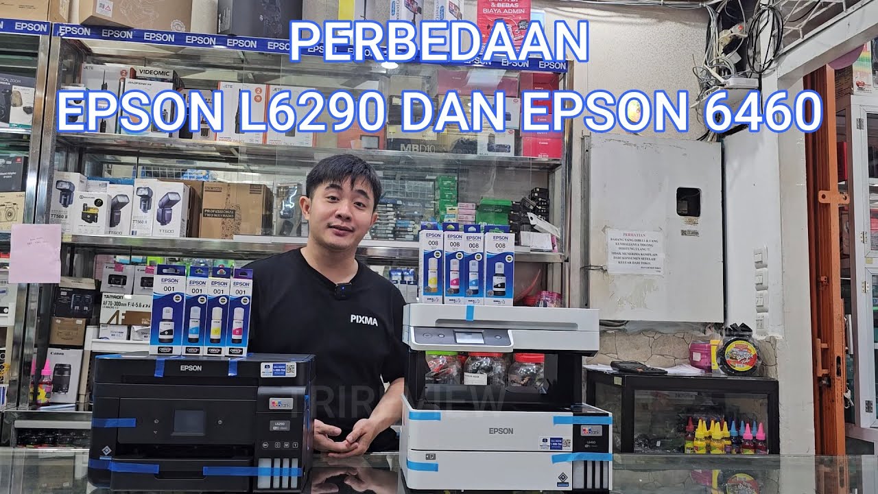 PERBEDAAN PRINTER EPSON L6290 DAN PRINTER EPSON L6460 | PRINTER AUTO DUPLEX YANG BANDEL !!!!