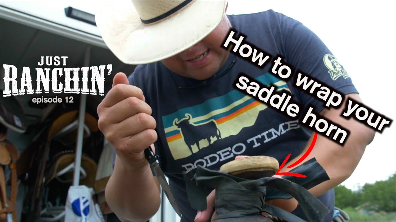 How to wrap your horn - Just Ranchin 12