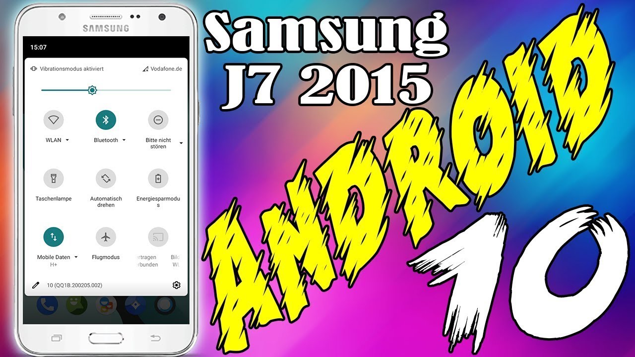 Nueva Actualización del Samsung J7 2015 con ANDROID 10 🔥