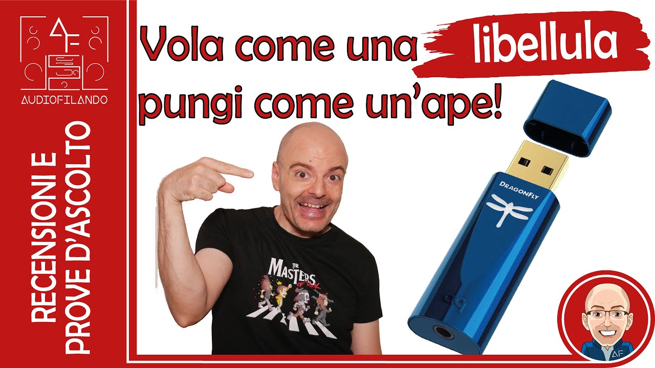 Audioquest DRAGONFLY COBALT! Vola come una farfalla, pungi come un'ape! Review