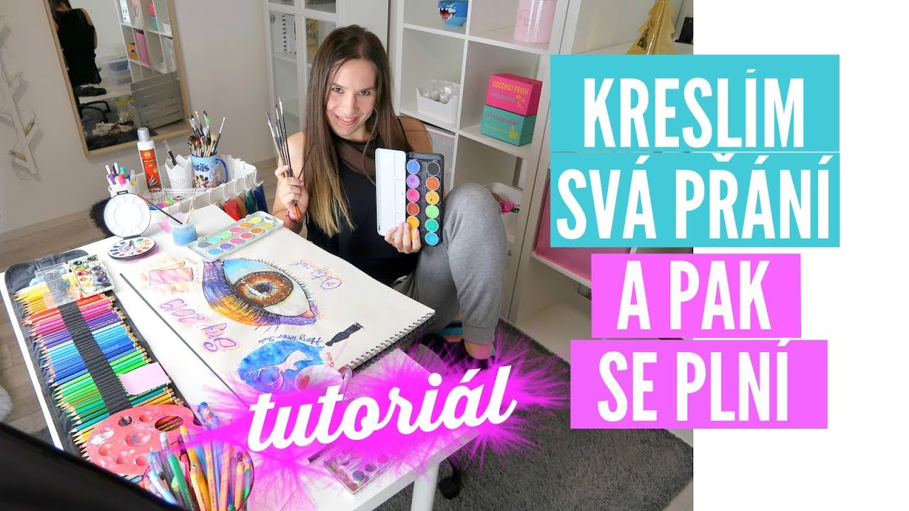Kreslím své sny 2019 a pak se splní!! | Domi Novak