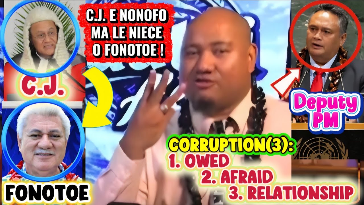 CORRUPTION: 1. OWED 2. AFRAID 3. RELATIONSHIP - CJ E NONOFO MALE NIECE O FONOTOE / ASIATA #related