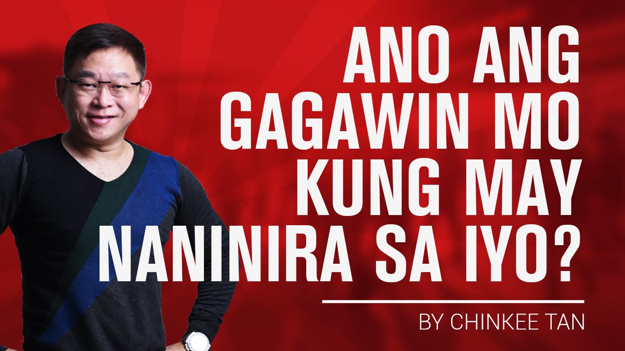 SELF TIPS: ANO ANG GAGAWIN MO KUNG MAY NANINIRA SA IYO?