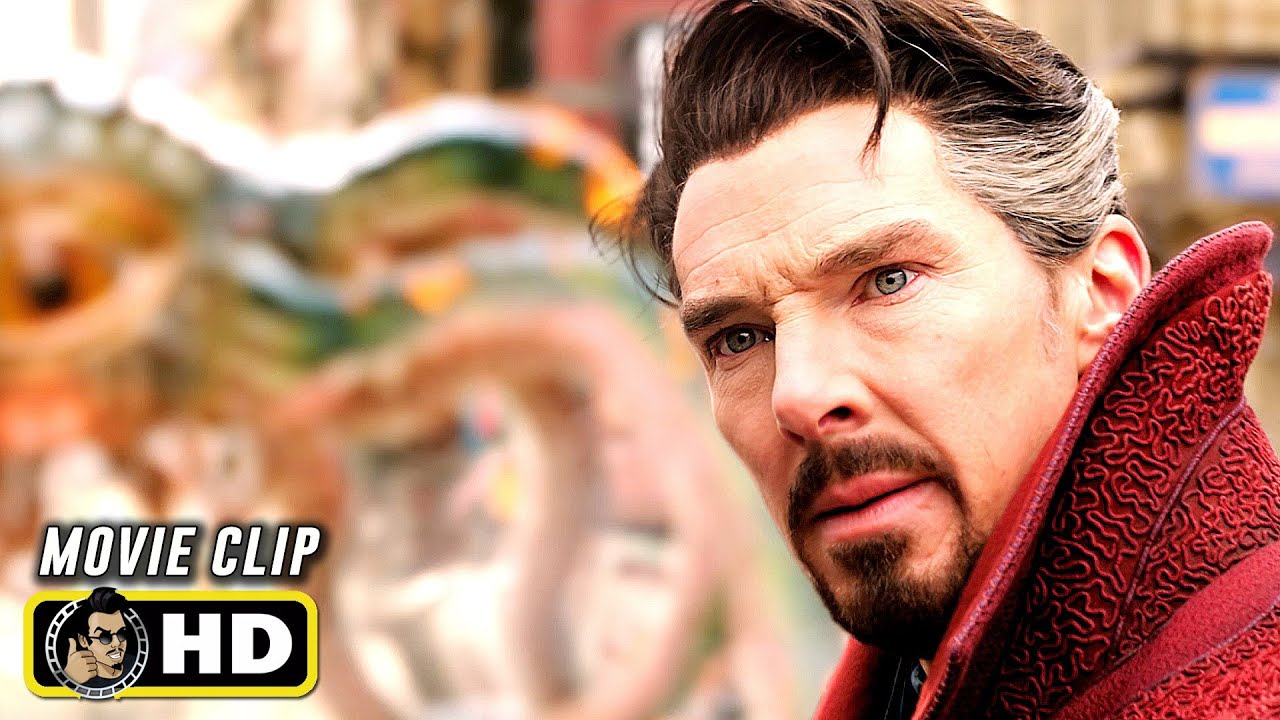 DOCTOR STRANGE 2 (2022) Strange Vs. Gargantos Fight [HD] IMAX Clip