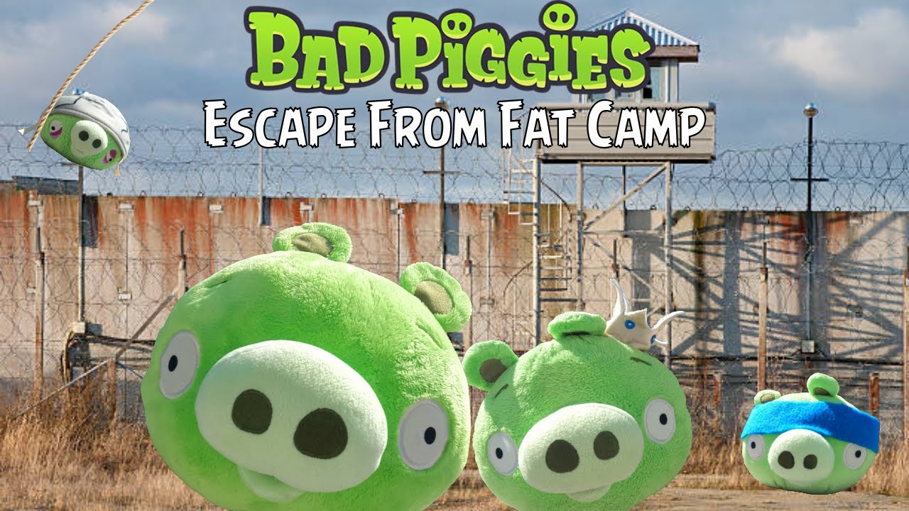 Bad Piggies Plush - Escape From Fat Camp