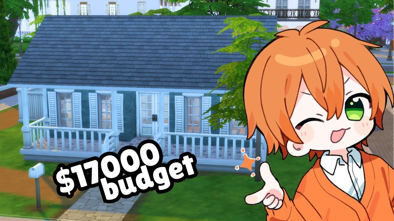 Building A House With A Budget Of $17000 In The Sims