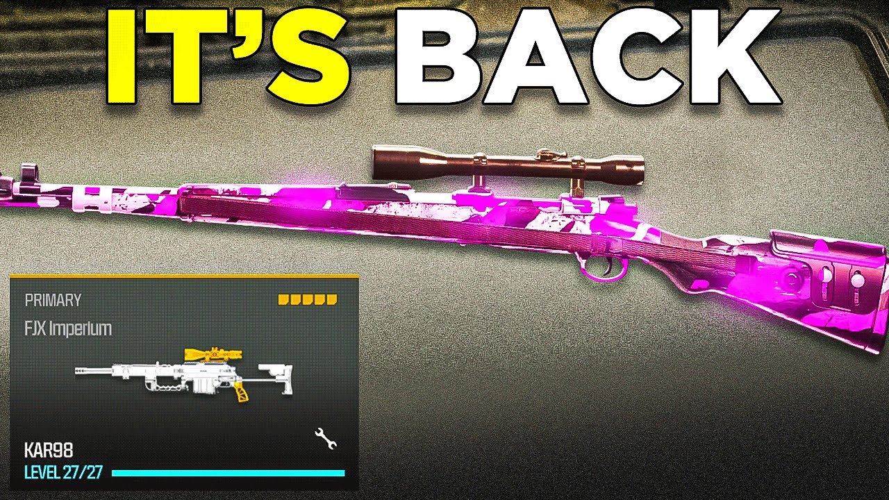Goodbye RAM-7, Welcome Back KAR98 😍 (BROKEN)