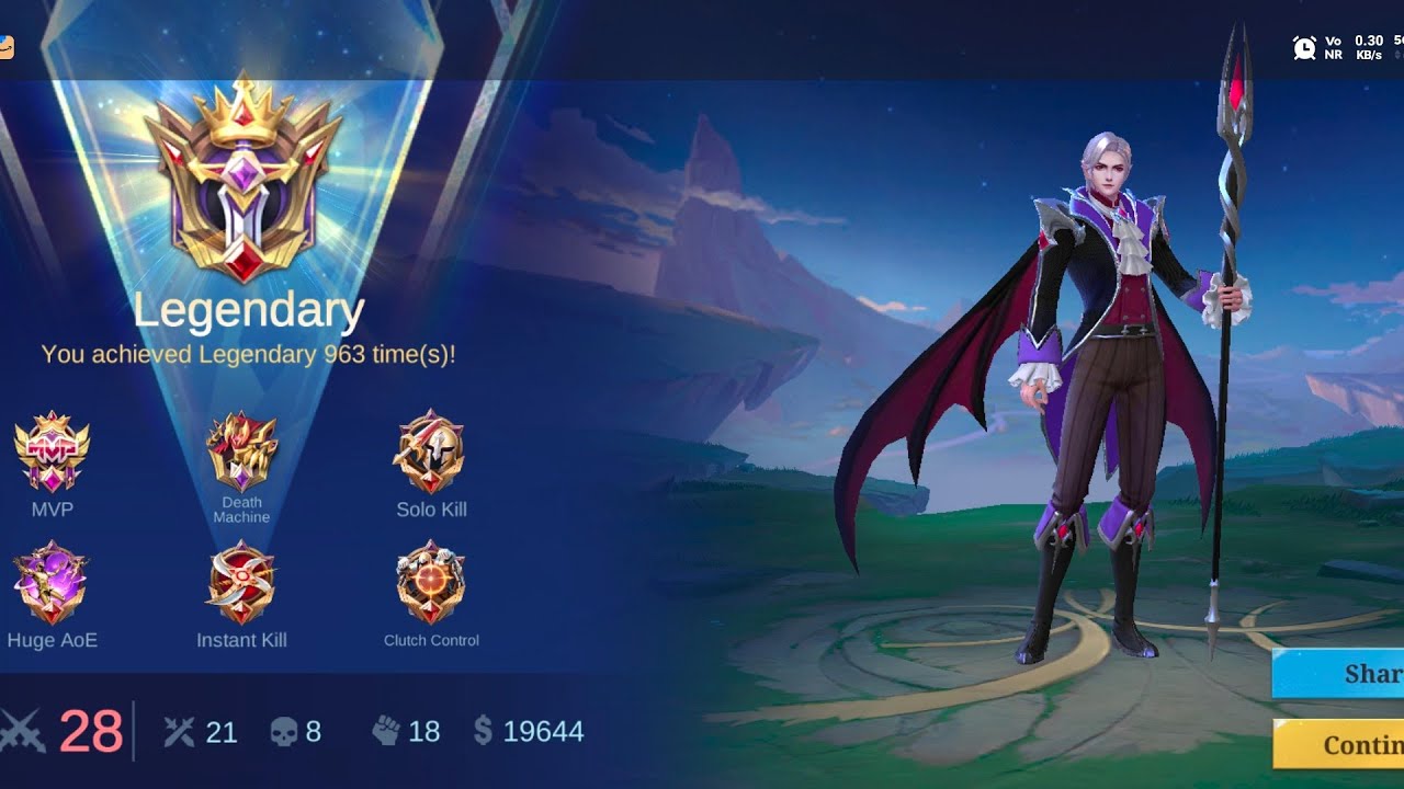 Moba Legends Cecilion 21 kills best build and game play 