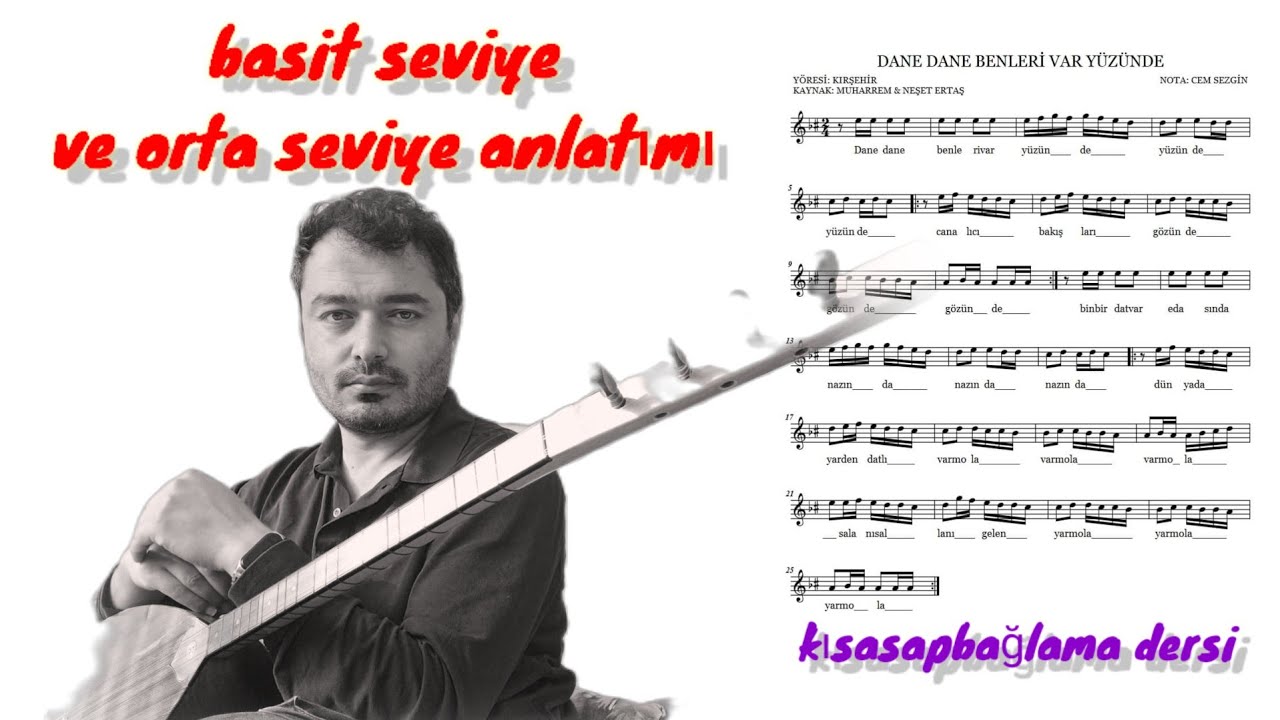 DANE DANE BENLERİ VAR #solfej kısasapbağlama